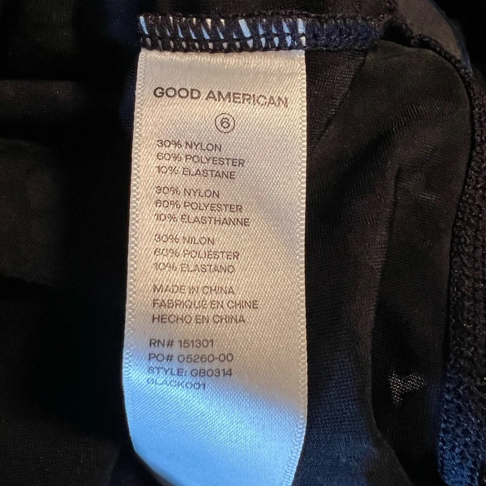 Good American The Wilder One Black Leopard Print long Sleeve Bodysuit - Picture 5 of 10